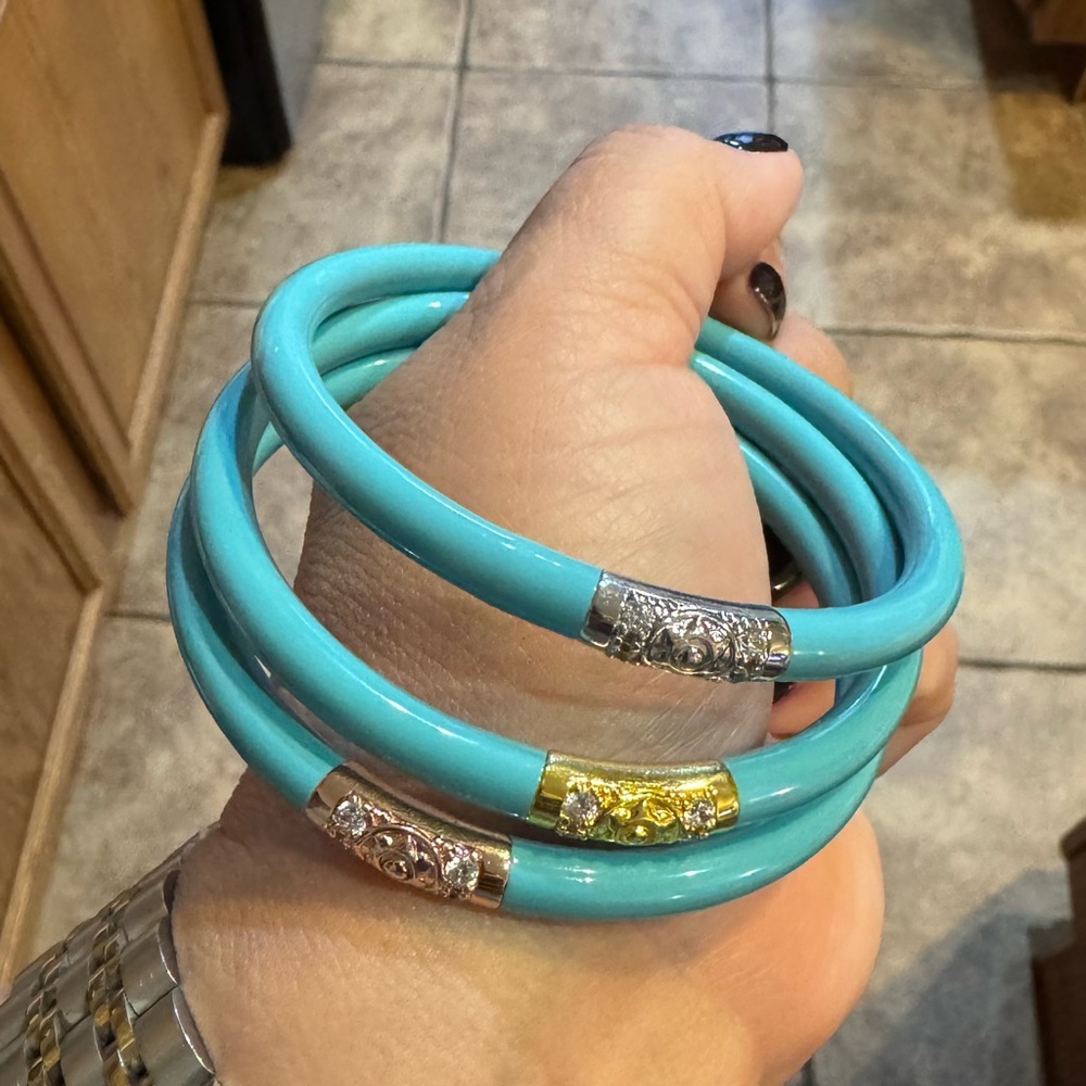 Budha Girl Three kings -turquoise large